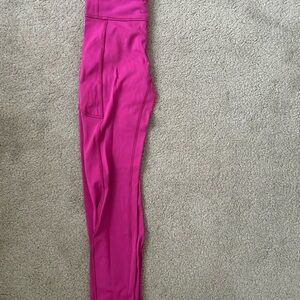 Vibrant Pink All The Right Places Leggings